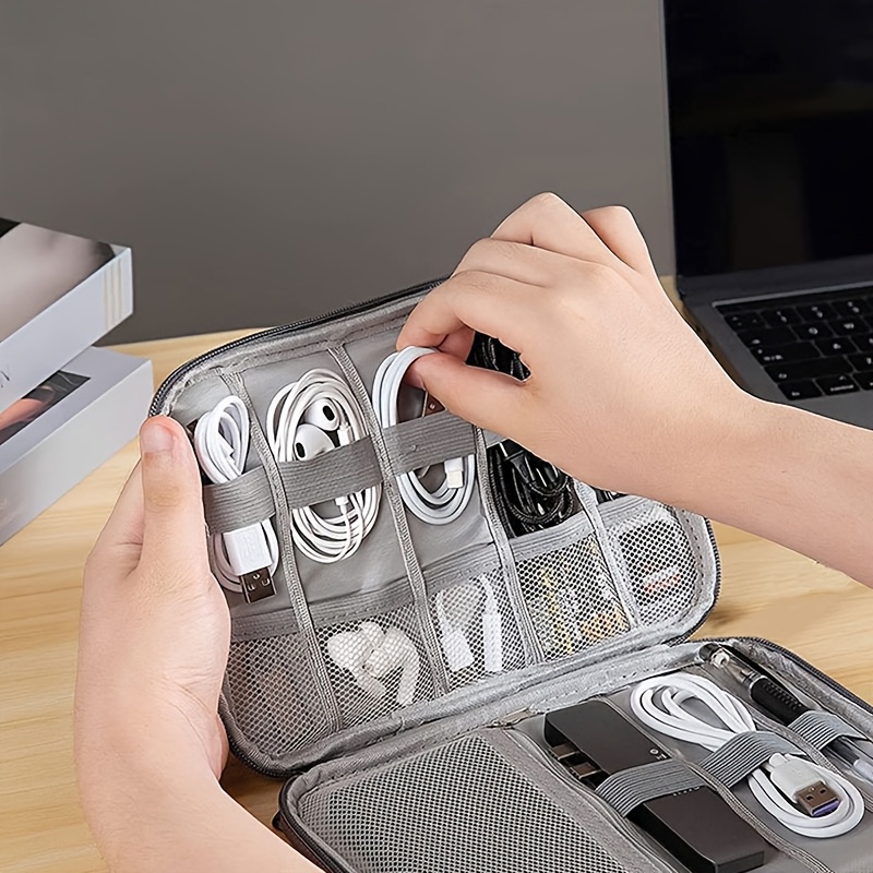 Travel Cable Organizer Case: 1 - Travel Accessories Case ulasan dan harga