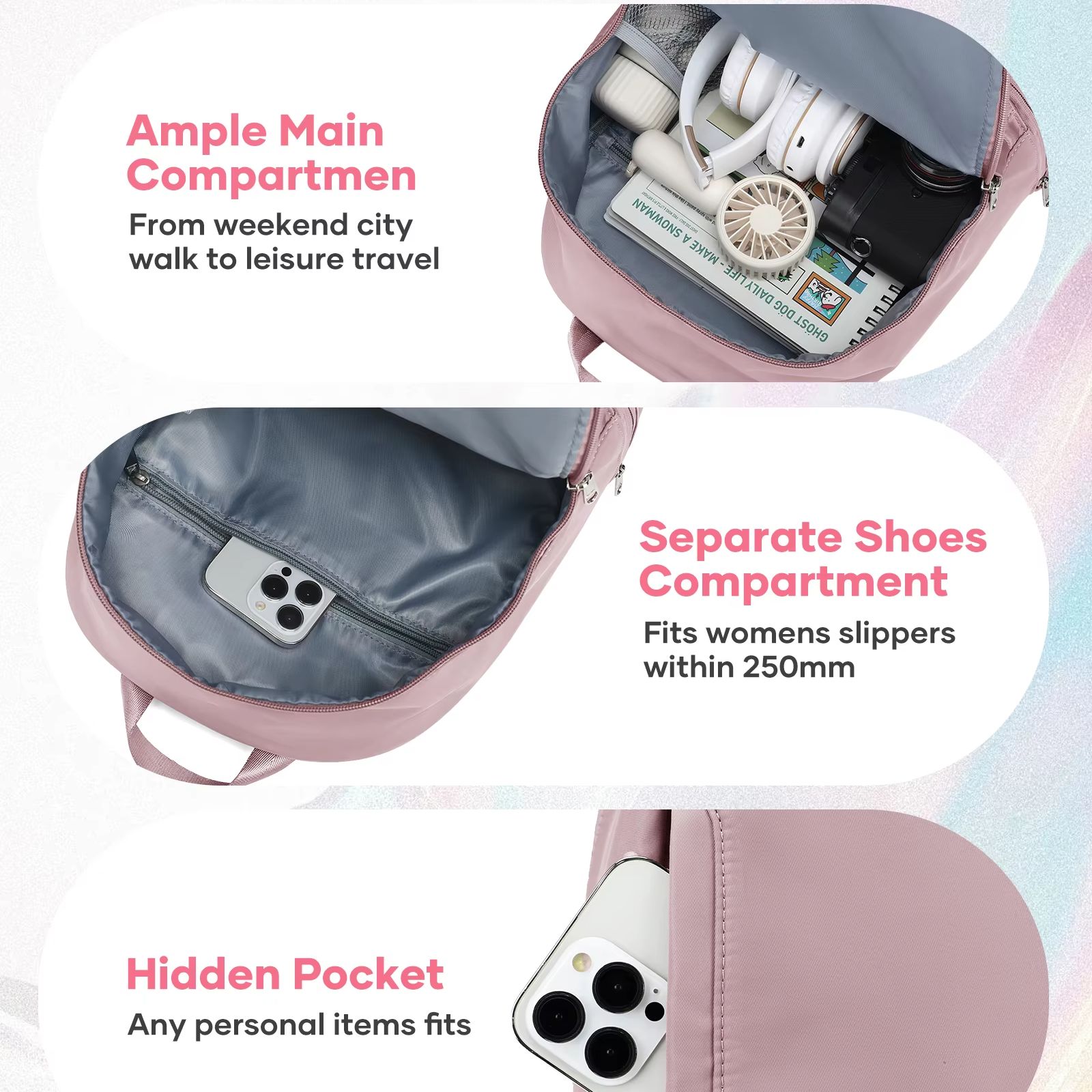 Bag For Women, Small Sports Ba - Travel Packing Accessories ulasan dan harga