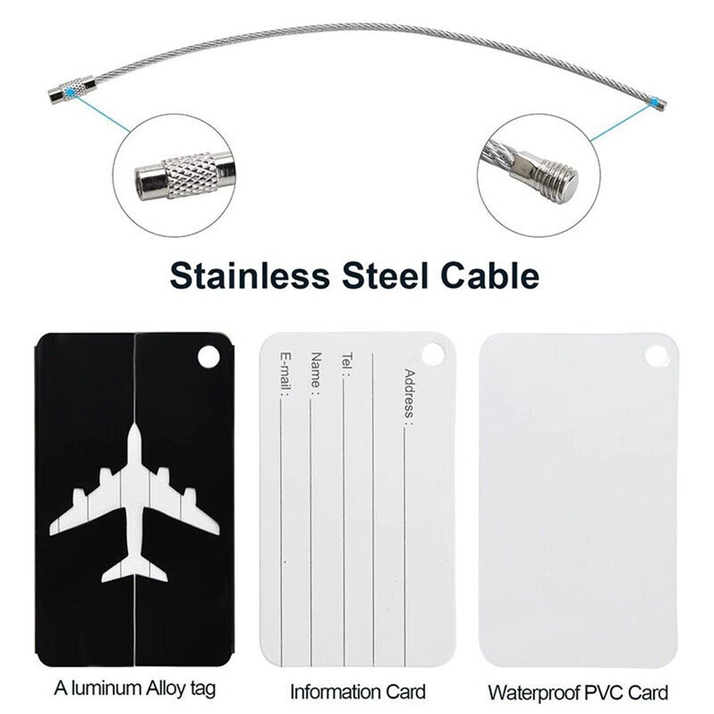 Aluminium Travel Luggage Tags  - Travel Accessories Personalised ulasan dan harga