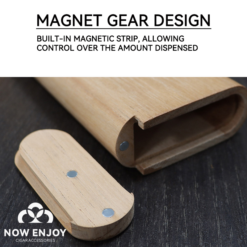 Portable Cigar Case Natural Ce - Travel Accessories Case ulasan dan harga