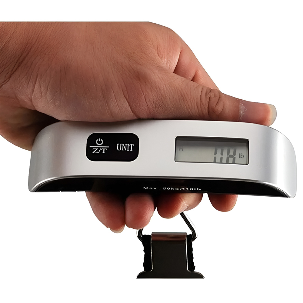 Portable Scale Digital LCD Dis - Luggage Scale Hanging ulasan dan harga