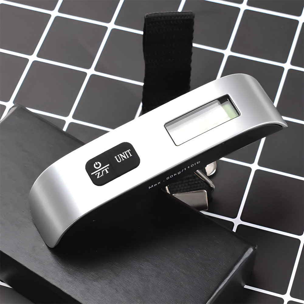 Portable Scale Digital LCD Dis - Luggage Scale Hanging ulasan dan harga