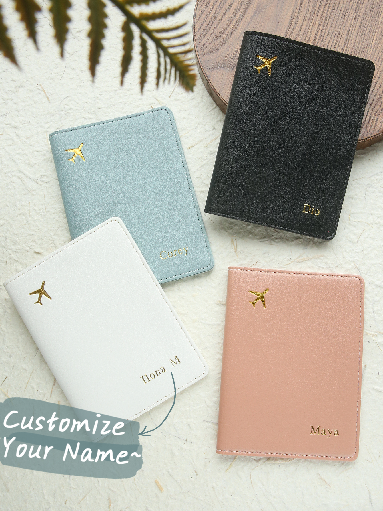Personalized Passport Cover Cu - Travel Accessories Personalised ulasan dan harga