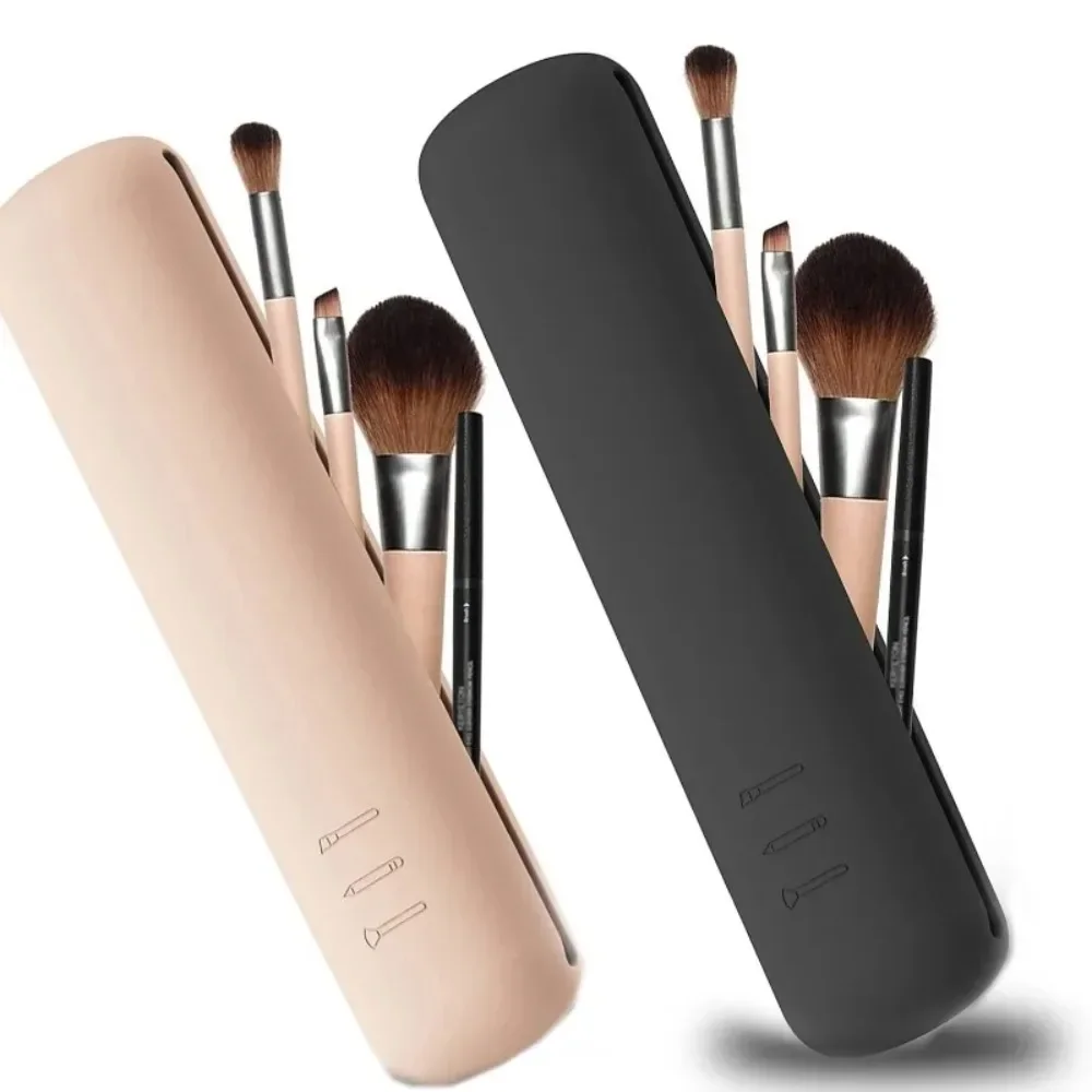 Travel Makeup Brush Holder Sil - Travel Accessories Case ulasan dan harga