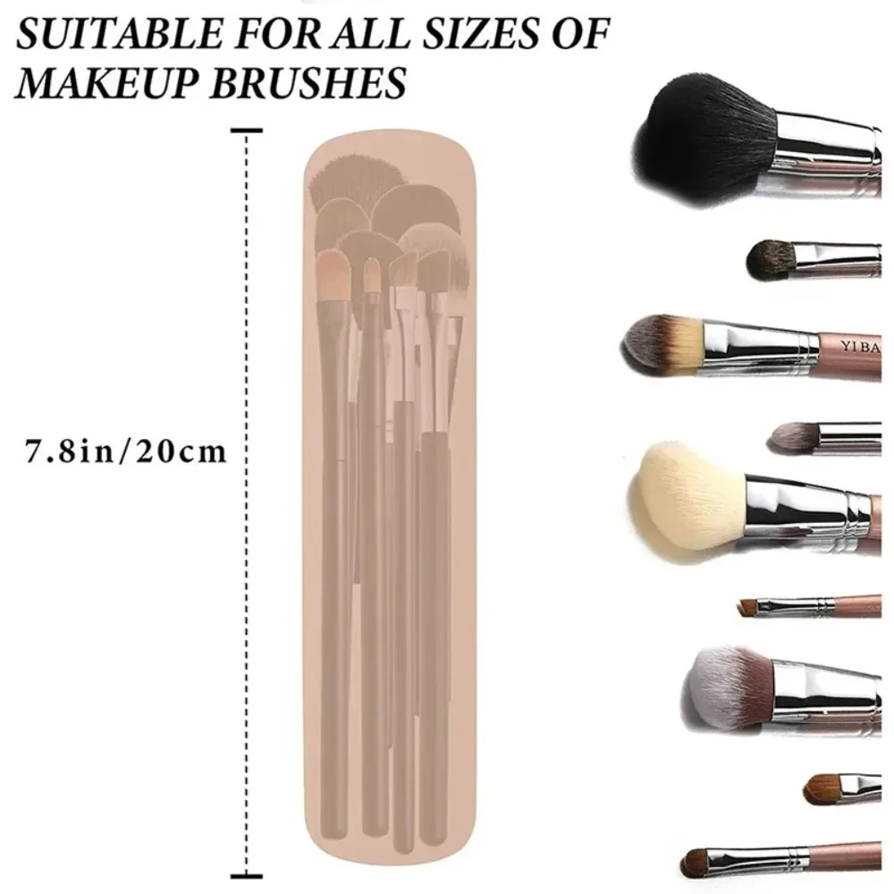 Travel Makeup Brush Holder Sil - Travel Accessories Case ulasan dan harga