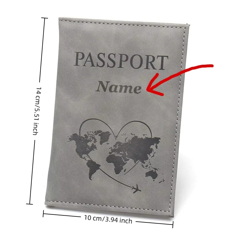 Personalised Passport Cover Na - Travel Accessories Personalised ulasan dan harga