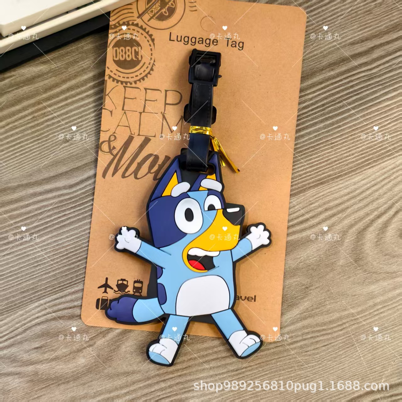 Hot Sale Bluey Bingo PVC Lugga - Travel Accessories International ulasan dan harga