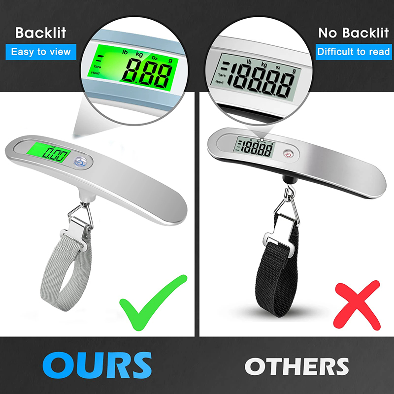 50kg/110 Pound Portable Hangin - Luggage Scale Hanging ulasan dan harga