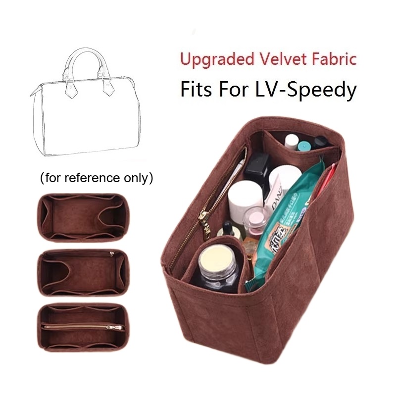 Velvet Insert Bag Organizer Fo - Travel Accessories Lv ulasan dan harga