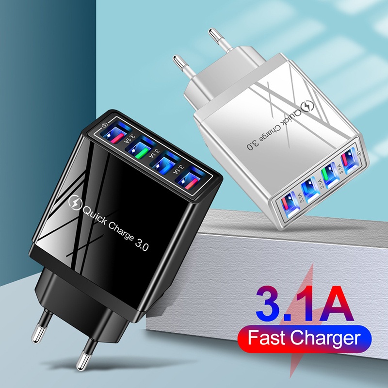 Quick Charge 3.0 EU US Plug US - Xiaomi Travel Accessories ulasan dan harga