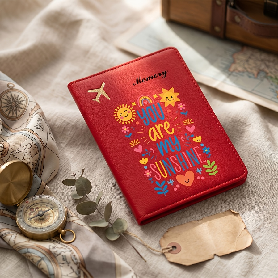 Custom rainbow sunshine passpo - Travel Accessories Personalised ulasan dan harga