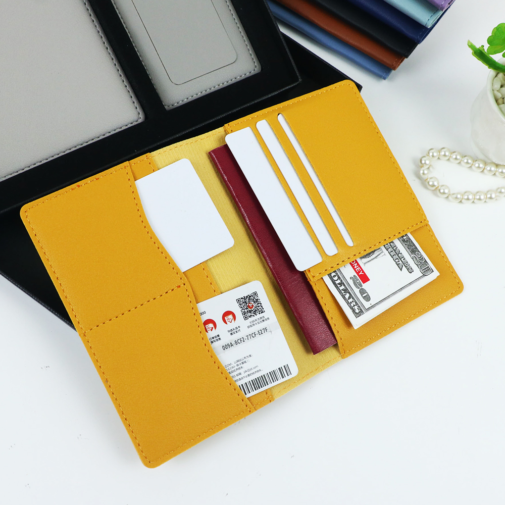 Customized name PU leather pas - Travel Accessories Personalised ulasan dan harga